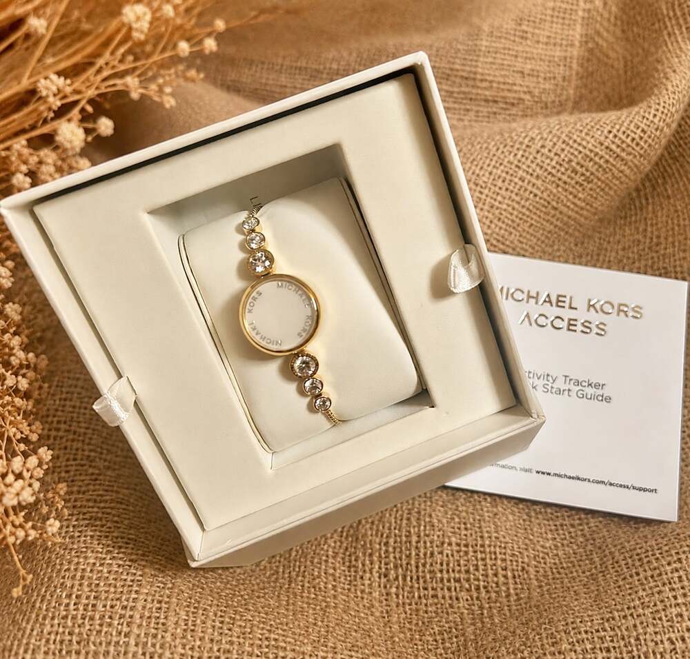 Michael Kors Access Crosby Gold-Tone Activity Tracker Watch